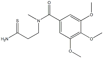 N-(2-carbamothioylethyl)-3,4,5-trimethoxy-N-methylbenzamide