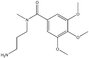 N-(3-aminopropyl)-3,4,5-trimethoxy-N-methylbenzamide