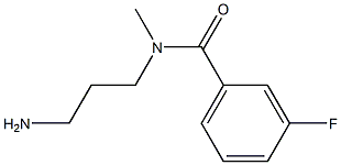 N-(3-aminopropyl)-3-fluoro-N-methylbenzamide