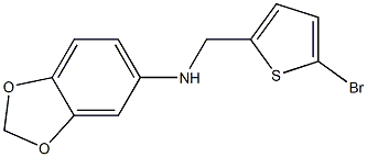 N-[(5-bromothiophen-2-yl)methyl]-2H-1,3-benzodioxol-5-amine