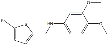 N-[(5-bromothiophen-2-yl)methyl]-3,4-dimethoxyaniline