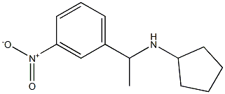 N-[1-(3-nitrophenyl)ethyl]cyclopentanamine