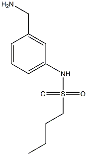 N-[3-(aminomethyl)phenyl]butane-1-sulfonamide