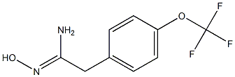 N'-hydroxy-2-[4-(trifluoromethoxy)phenyl]ethanimidamide