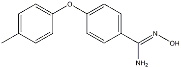 N'-hydroxy-4-(4-methylphenoxy)benzene-1-carboximidamide