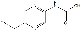 (5-Bromomethyl-pyrazin-2-yl)-carbamic acid