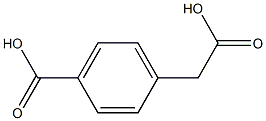 p-Carboxylphenylacetic acid Structural