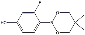 4-(5,5-Dimethyl-1,3,2-dioxaborinan-2-yl)-3-fluorophenol