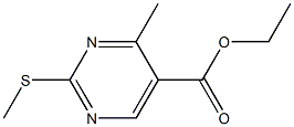 4-Methyl-2-methylsulfanyl-pyrimidine-5-carboxylic acid ethyl ester ,98%