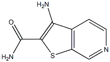 3-Aminothieno[2,3-c]pyridine-2-carboxylic acid amide