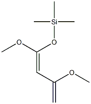 (Z)-1,3-Dimethoxy-1-(trimethylsiloxy)-1,3-butadiene Structural