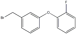 3-(o-Fluorophenoxy)benzyl bromide Structural