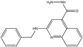 2-Benzylaminoquinoline-4-carbohydrazide