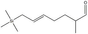 (E)-2-Methyl-7-(trimethylsilyl)-5-heptenal