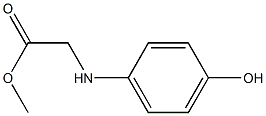 4-Hydroxy-L-phenylglycine methyl ester Structural