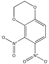 5,6-Dinitro-2,3-dihydro-1,4-benzodioxin Structural