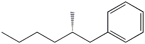 (S)-2-Benzylhexane Structural