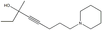 3-Methyl-8-(1-piperidinyl)-4-octyn-3-ol