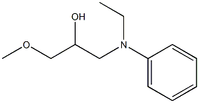 1-(N-Ethylanilino)-3-methoxy-2-propanol