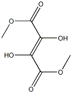 2,3-Dihydroxyfumaric acid dimethyl ester Structural