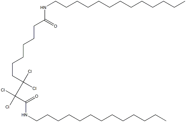 Tetrachloro-N,N'-bistridecyldecanediamide Structural