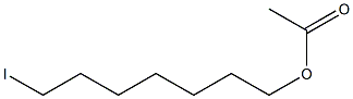 7-iodo-1-heptanol acetate Structural