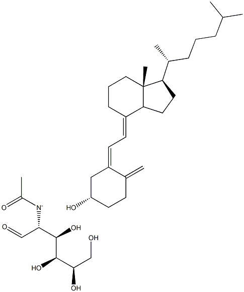 Vitamin D3 N-acetylglucosaminide Structural