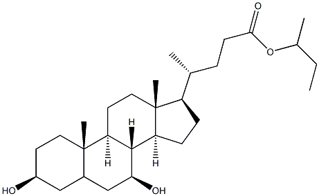 Ursodeoxycholic Acid 2-Butyl Ester Structural
