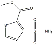 Methyl 3-Aminosulfonyl-2-thiopene Carboxylate Structural