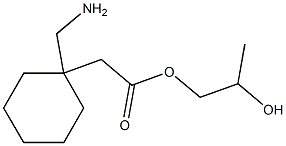 Gabapentin 2-Hydroxypropyl Ester Structural