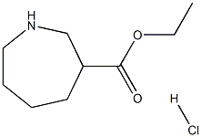 Hexahydro-1H-azepine-3-carboxylic Acid Ethyl Ester Hydrochloride Structural