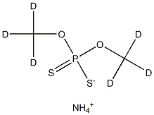 O,O-Dimethyl-d6 Dithiophosphate Ammonium Salt Structural