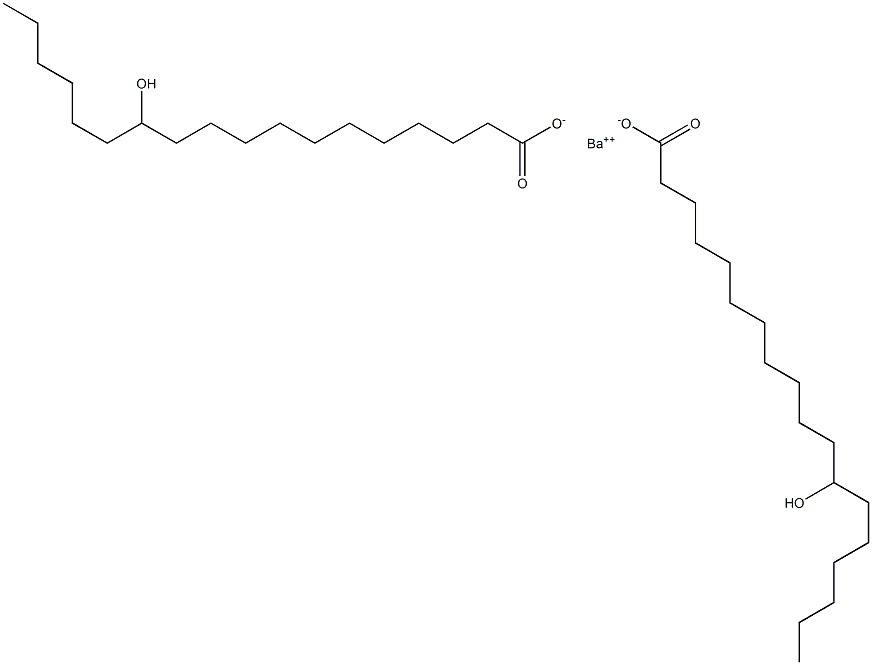 BARIUM-12-HYDROXY STEARATE Structural