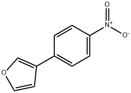 Furan, 3-(4-nitrophenyl)- Structural