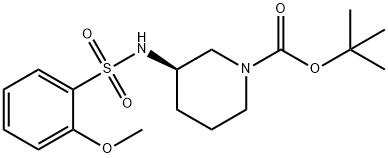 (R)-3-(2-Methoxy-benzenesulfonylamino)-piperidine-1-carboxylic acid tert-butyl ester
