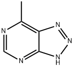 v-Triazolo[4,5-d]pyrimidine, 7-methyl- (7CI,8CI) Structural