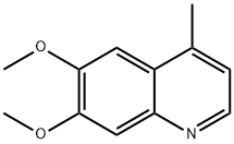 Quinoline, 6,7-dimethoxy-4-methyl- Structural