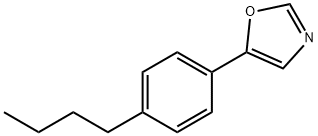 Oxazole, 5-(4-butylphenyl)- Structural