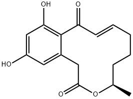 Dehydrocurvularin, 10,11- Structural