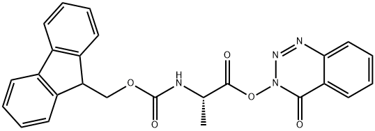 Fmoc-Ala-ODhbt Structural