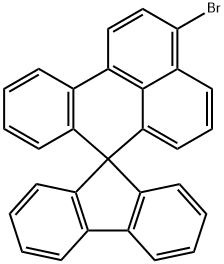 Spiro[7H-benz[de]anthracene-7,9'-[9H]fluorene], 3-bromo- Structural