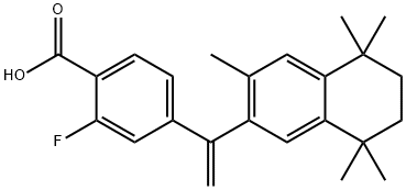 Fluorobexarotene Structural