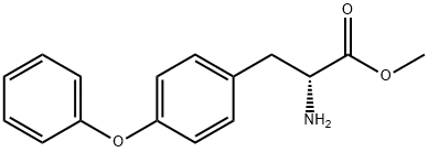 D-Tyrosine, O-phenyl-, methyl ester Structural