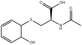 Prephenylmercapturic acid (mixture of diastereomers) Structural
