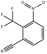 Benzonitrile, 3-nitro-2-(trifluoromethyl)- Structural