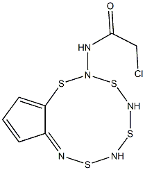 Acetamide, 2-chloro-N-(5,6-dihydro-4H-cyclopentathiazol-2-yl)- Structural