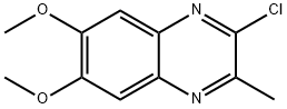 Quinoxaline, 2-chloro-6,7-dimethoxy-3-methyl- Structural