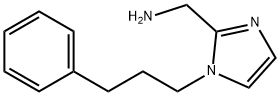 1-(3-phenylpropyl)-1H-imidazol-2-yl]methanamine