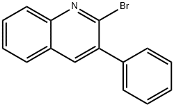 Quinoline, 2-bromo-3-phenyl- Structural