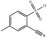 Benzenesulfonyl chloride, 2-cyano-4-methyl-